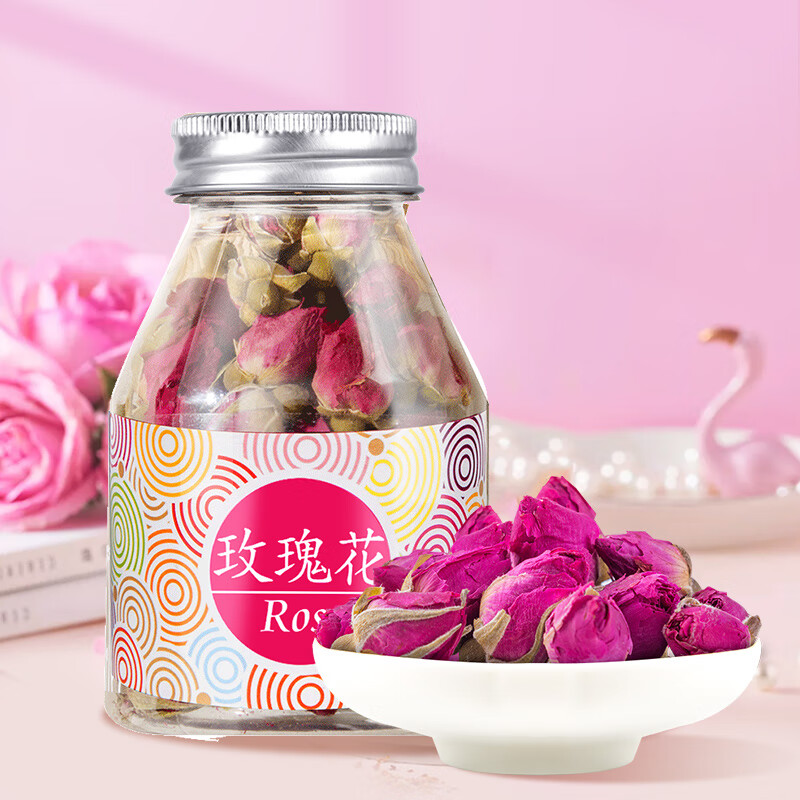 虎标中国香港品牌 花草茶 平阴重瓣玫瑰花30g/罐装。     优惠价：【16.90】